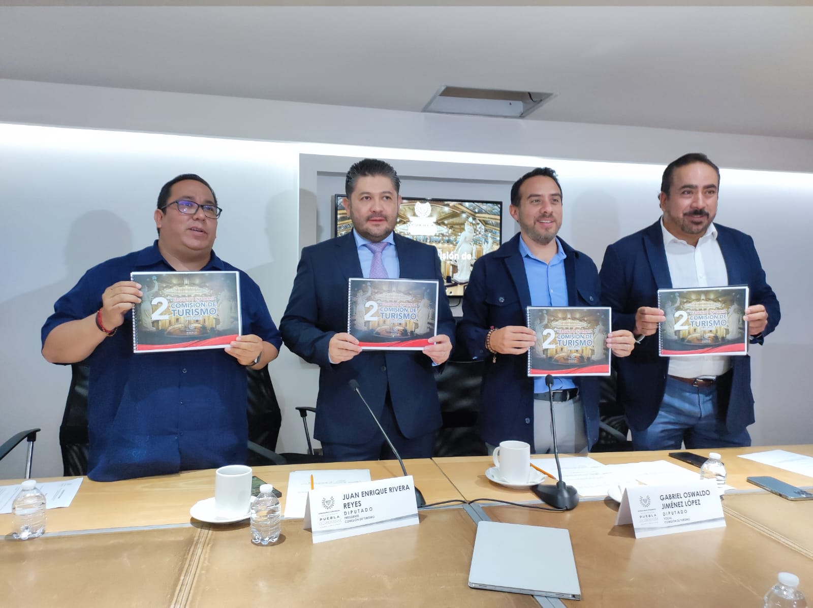 Presenta Comisión de Turismo del Congreso del Estado Segundo Informe de Actividades Legislativas