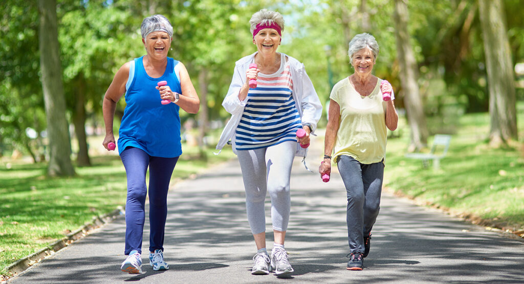 Consejos para una vejez saludable: dieta y ejercicio físico