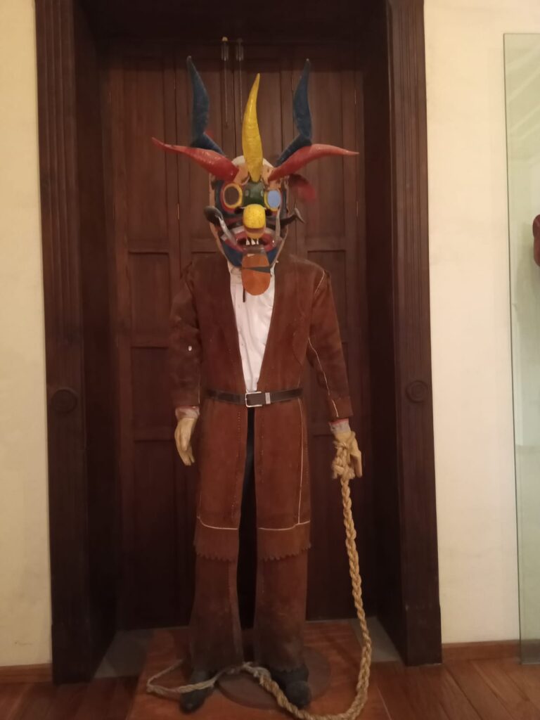 El Diablo de Teloloapan en El Museo Nacional de la Máscara