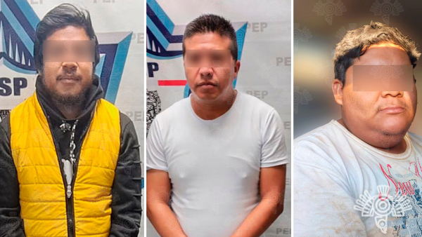 Detiene Policía Estatal a tres hombres por portación ilegal de armas de fuego