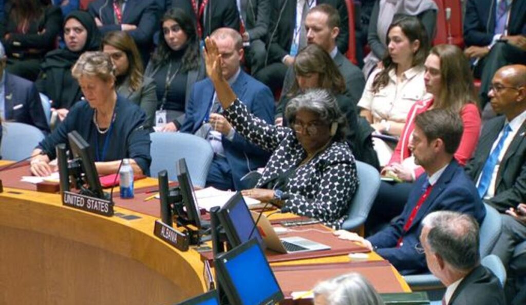 Israel-Palestina: Estados Unidos veta en el Consejo de Seguridad una resolución que llamaba a revocar la orden de evacuación de Gaza