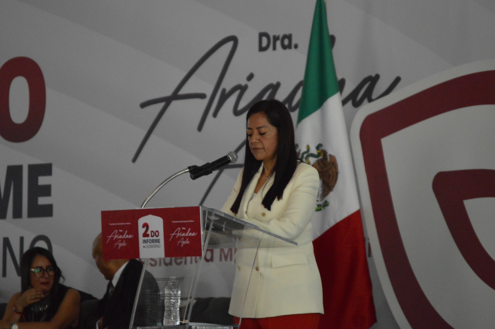 Cumpliendo con el mandato del pueblo, Ariadna Ayala presenta resultados de su segundo año de gobierno en Atlixco