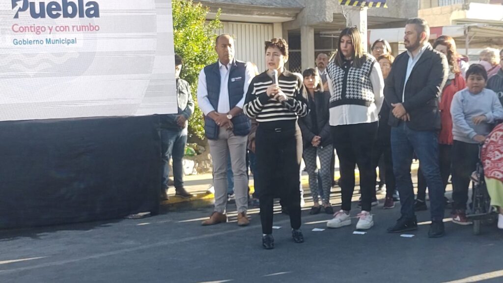 Video desde Puebla: Consuelo Cruz negó que delincuencia organizada gane terreno en Puebla capital