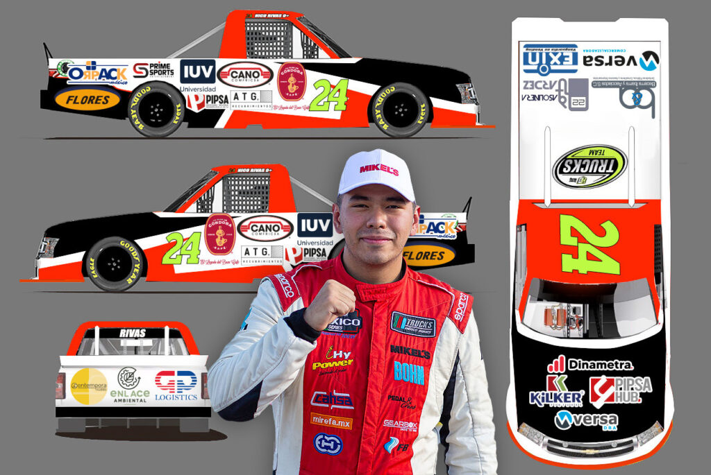 Va Nico Rivas por doblete en última fecha de Trucks México Series en Ciudad de México