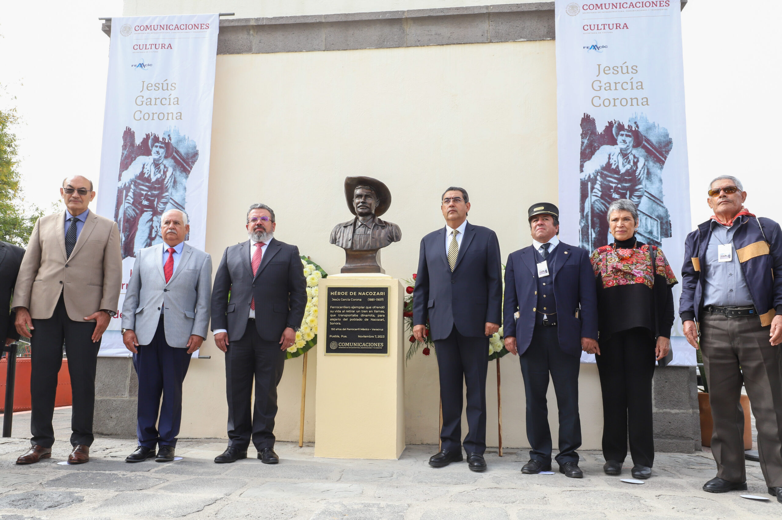 El gobernador participó en la celebración del “Día del Ferrocarrilero, 150 años de la primera línea férrea en el país”