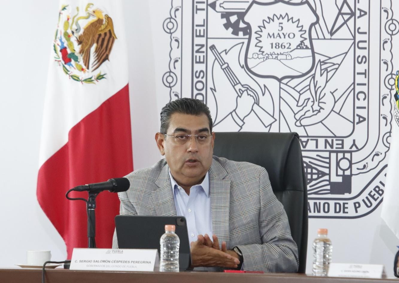 Presenta Sergio Salomón Paquete Económico 2024; consolidará acciones de gobierno a favor de poblanos