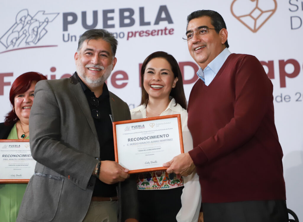 Con Feria de la Discapacidad, Gaby Bonilla y Sergio Salomón apoyan a población vulnerable