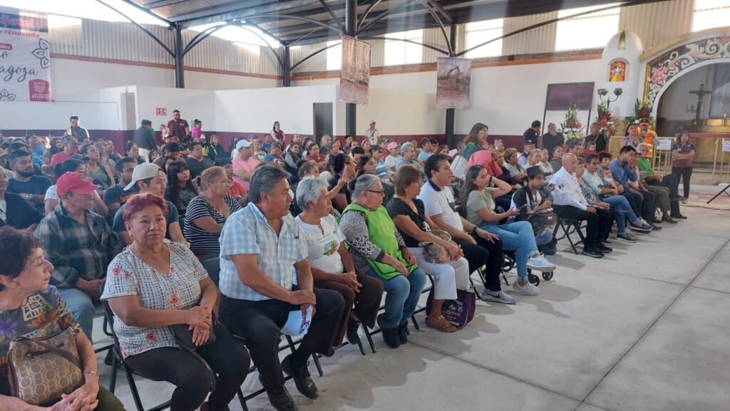 Desde Atlixco: Ariadna Ayala entrega remodelación del mercado Zaragoza