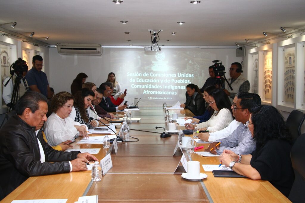 Aprueban en Comisiones Unidas proyecto de dictamen para reformar la Ley de Educación del Estado