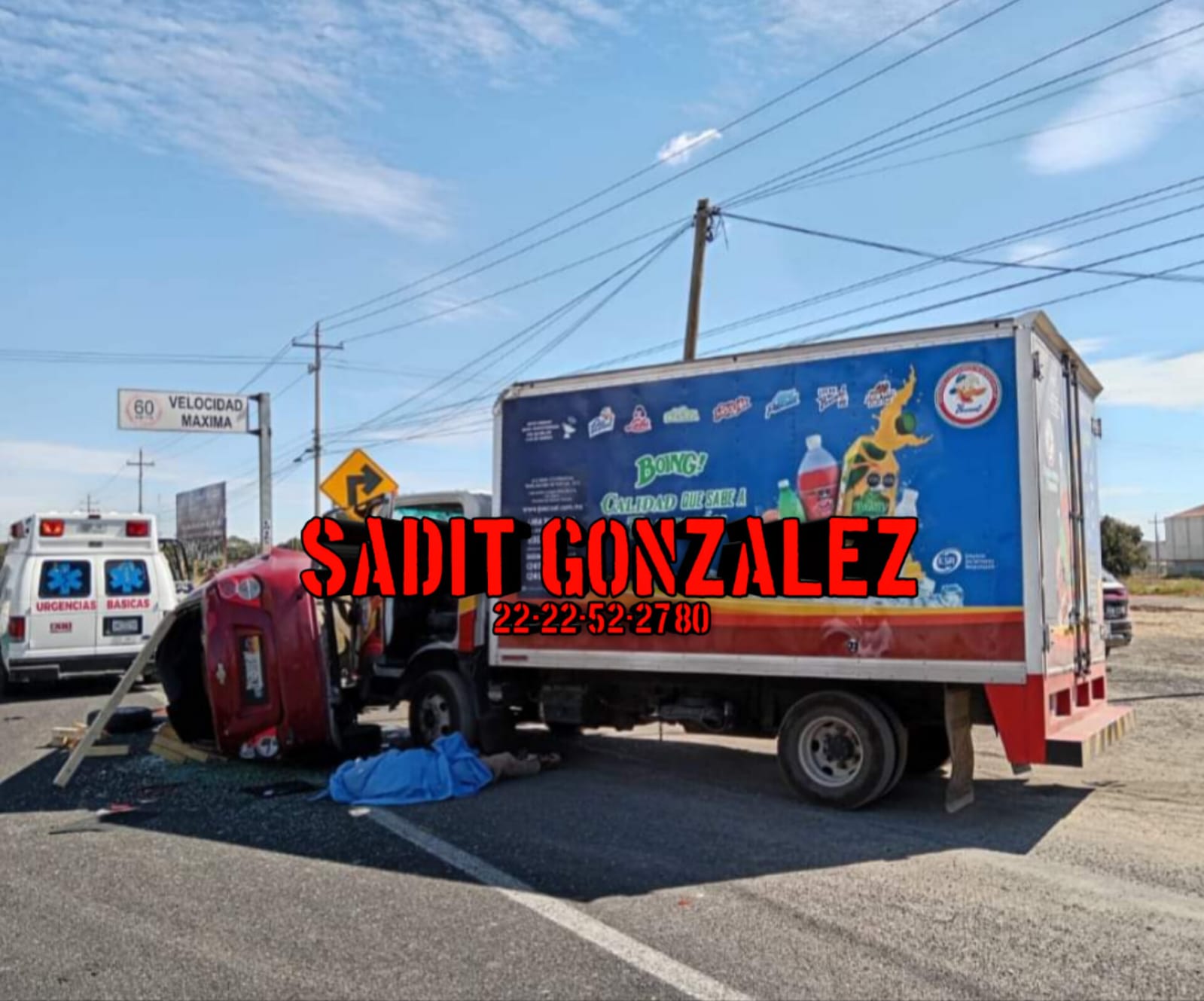 Muere hombre en aparatoso accidente en la carretera Puebla-Tlaxcala