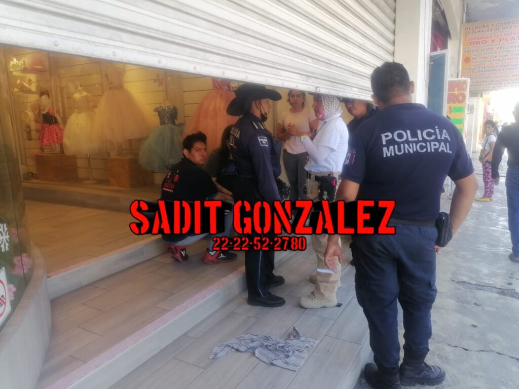 En pleno centro de Izúcar de Matamoros balean a un hombre