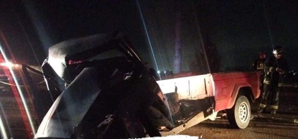 Un muerto y seis lesionados dejó mortal choque en la México-Tuxpan