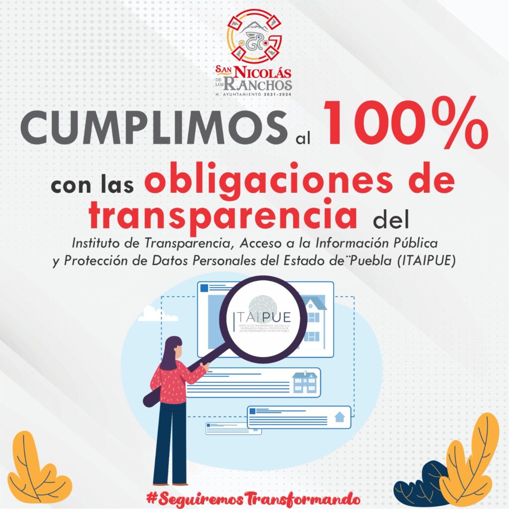 Gumaro Sandre cumple con transparencia en San Nicolás de los Ranchos