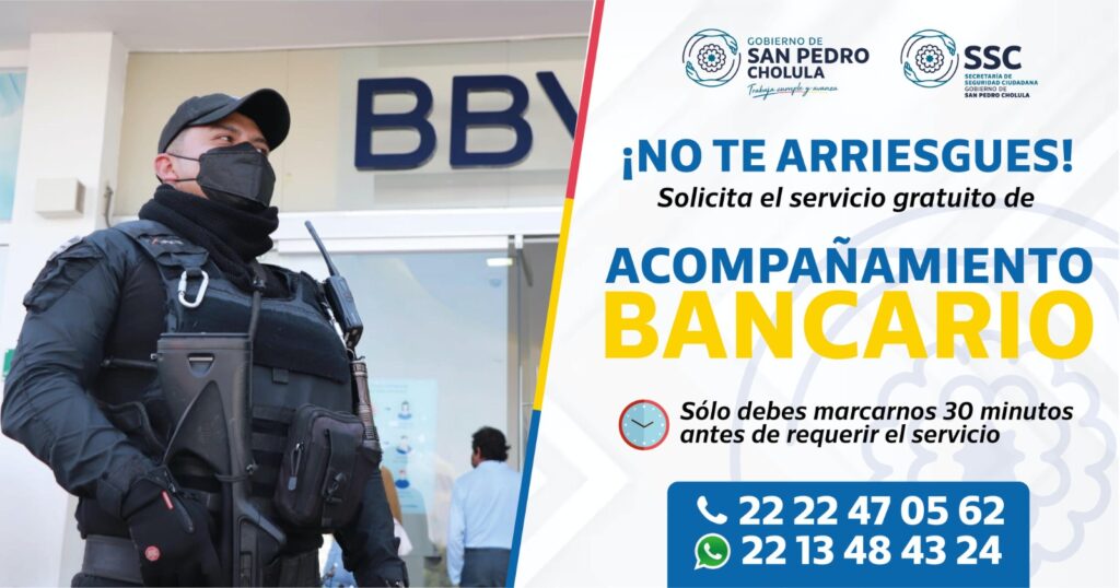 Paola Angon refuerza acompañamiento bancario en san Pedro Cholula