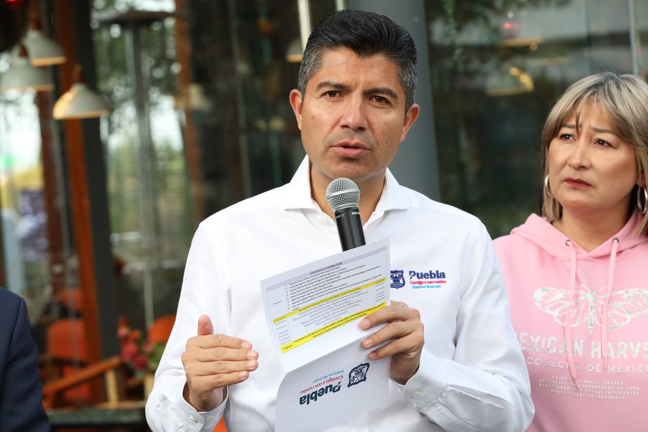 Mil 500 negocios nuevos en Puebla capital: Eduardo Rivera
