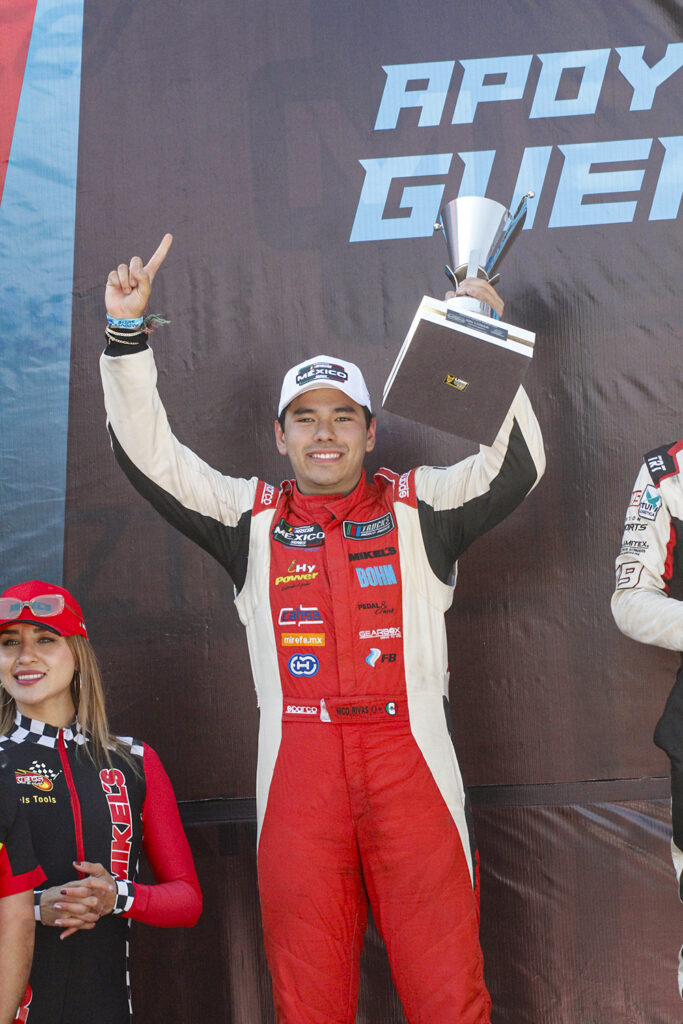 Nico Rivas peleó hasta la última vuelta por el campeonato de Trucks México Series 2023