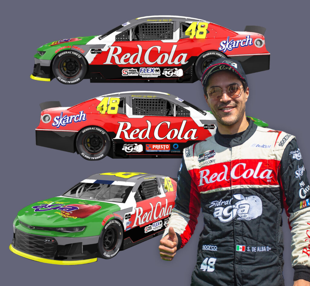 Salvador de Alba va por su segundo título de NASCAR México Series
