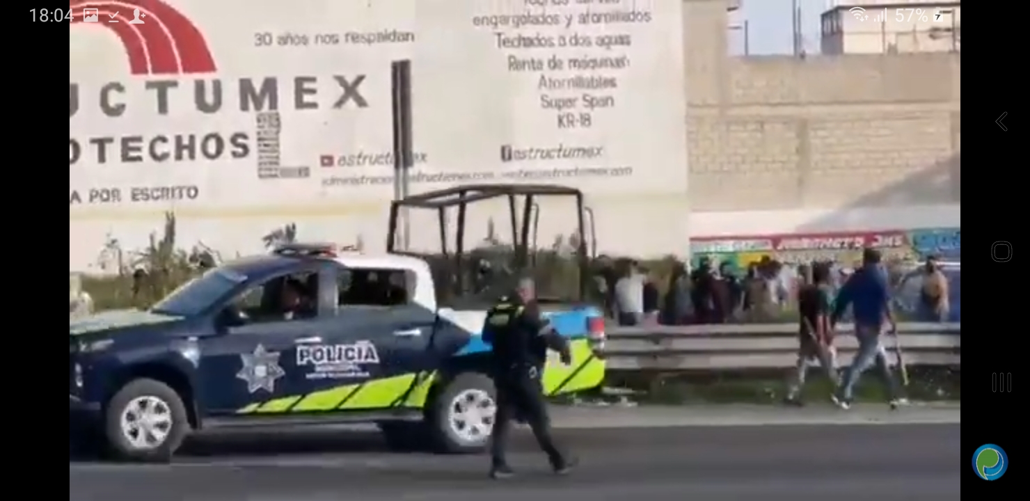 Video desde Puebla: Acusan a la UPVA de intentar invadir áreas verdes cerca de Central de Abasto