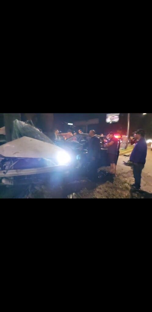 Video desde Puebla: Falleció joven mujer por brutal choque en bulevar Hnos Serdán