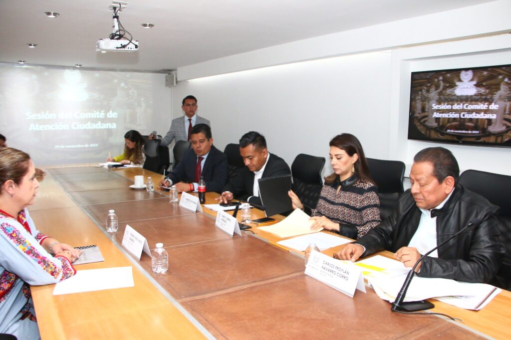 Comité de Atención Ciudadana del Congreso presenta Informe Anual de Trabajo