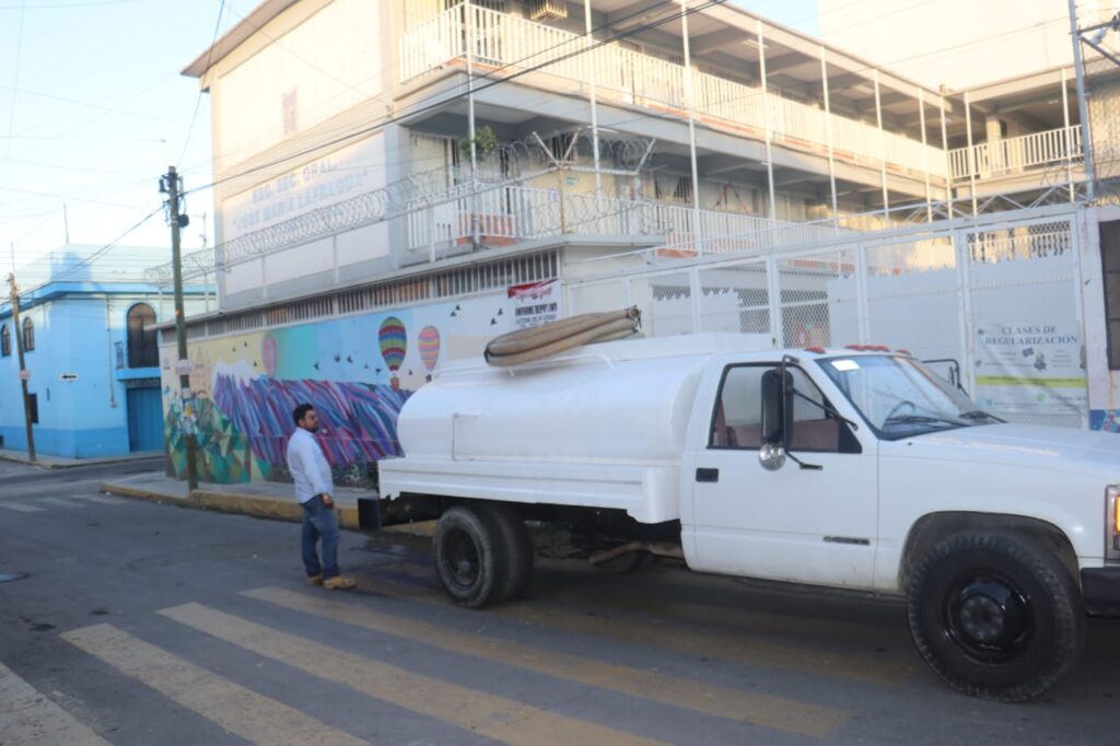Se mantienen medidas para atender escasez de agua en Jesús Tlatempa y Santiago Mixquitla