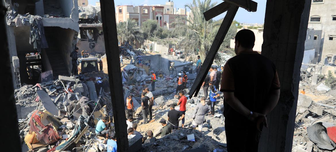 Israel-Palestina: La ONU propone diez puntos para acabar con la matanza en Gaza
