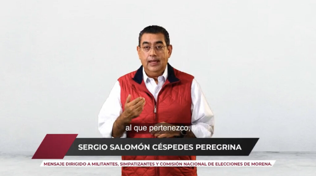 Sergio Céspedes pide a militantes de Morena mantener la unidad y sumar voluntades