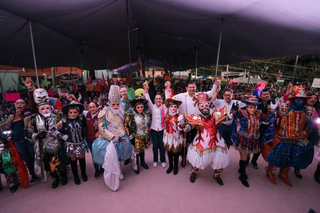 ’’Vamos a seguir transformando México’’; Claudia Sheinbaum asegura – desde Puebla – que continuará el rescate de trenes de pasajeros como parte de la 4T