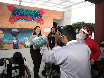 Celebran SEDIF y Gaby Bonilla posada navideña en Casas de Asistencia