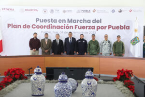 Sergio Salomón anunció el plan “Fuerza por Puebla” para una seguridad pública reforzada y coordinada
