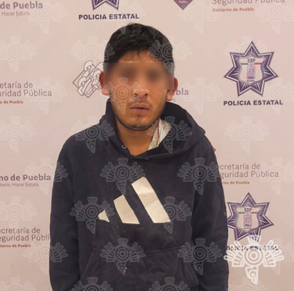 Detiene Policía Estatal a presunto narcomenudista en Tehuacán