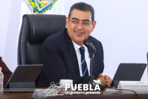 Video desde Puebla: Sergio Salomón pide a presidentes municipales asumir responsabilidad sobre la inseguridad
