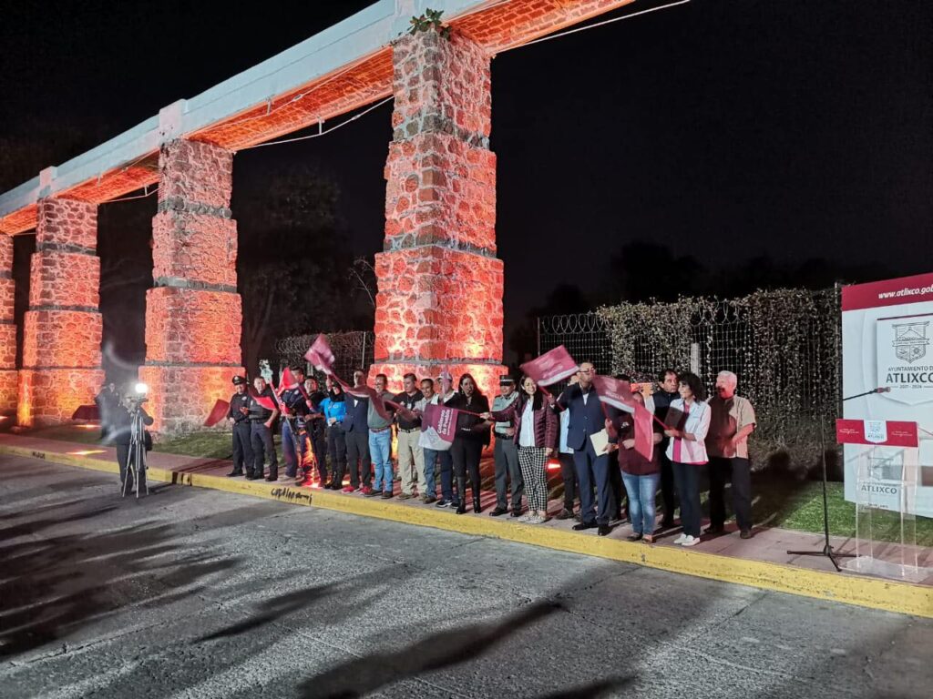 Desde Atlixco: Ariadna Ayala inició el operativo de seguridad por la temporada decembrina