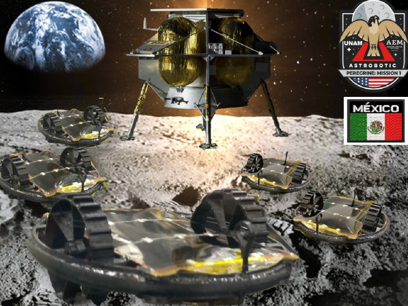 ¿Invasión? México enviará microrobots ‘Colmena’ a la Luna