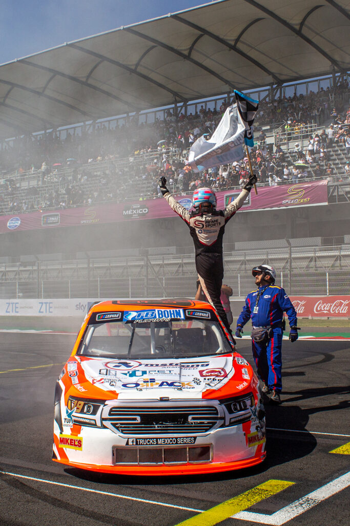 Venciendo inconvenientes, Diego Ortiz fue Campeón 2023 de Trucks México Series