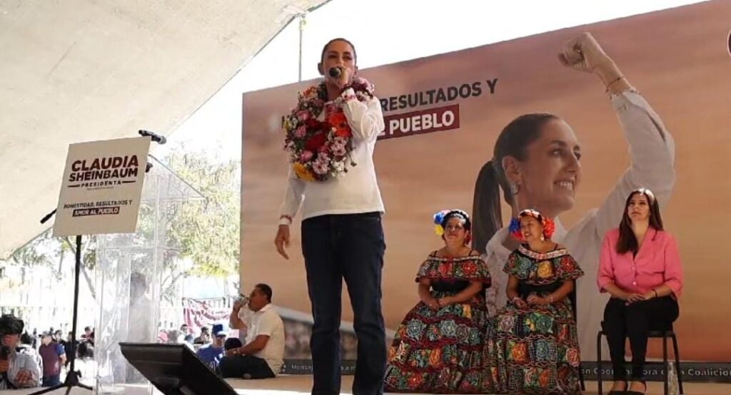 Desde Tehuacán: Claudia Sheinbaum se comprometió con los migrantes poblanos