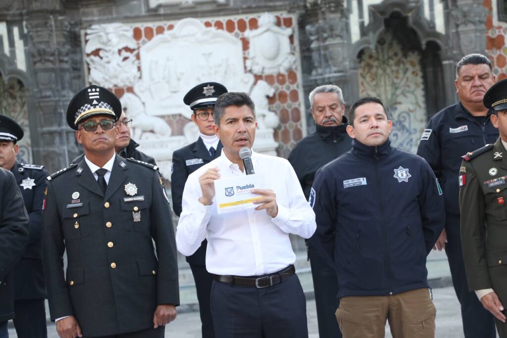 Eduardo Rivera pone en marcha operativo de seguridad Lupe Reyes