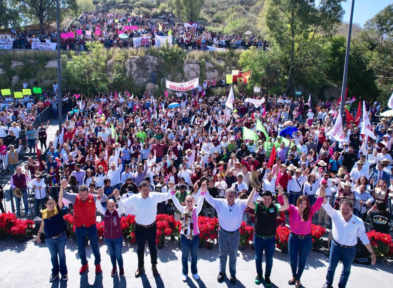 Video: Nada por encima de la Transformación’’; Claudia Sheinbaum llama a fortalecer los lazos de la unidad en Atlixco, Puebla