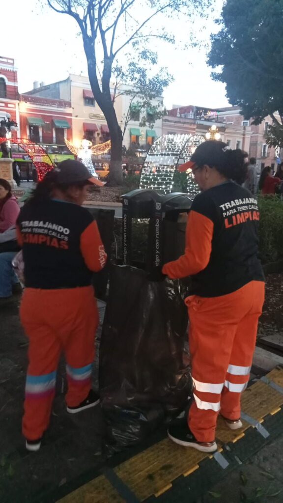 Saldo blanco por festejo guadalupano en Puebla capital