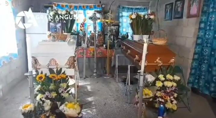 Video desde Puebla: Velan a 2 de los peregrinos asesinados en la México Puebla