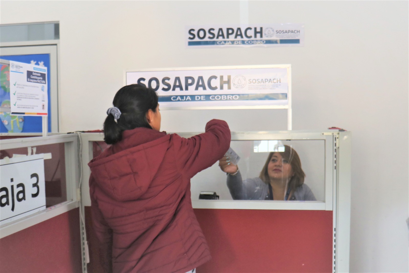 En Casa del Pueblo, Sosapach inicia módulo de pago