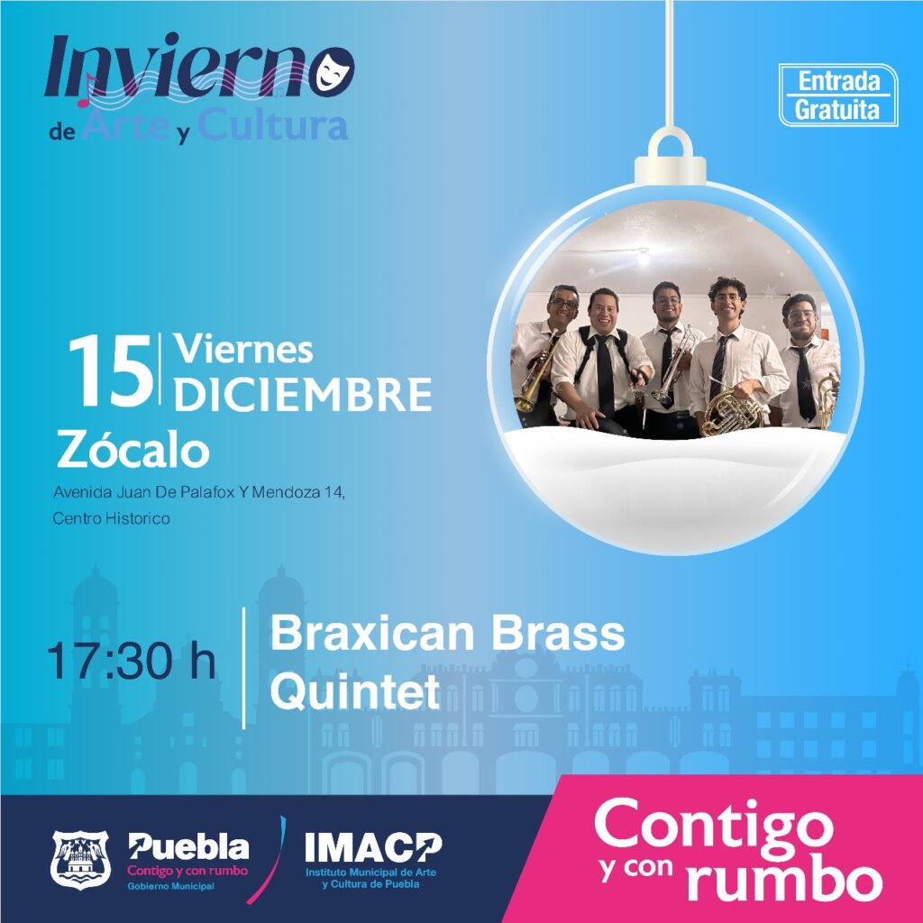 Arte y cultura en Puebla capital este fin de semana