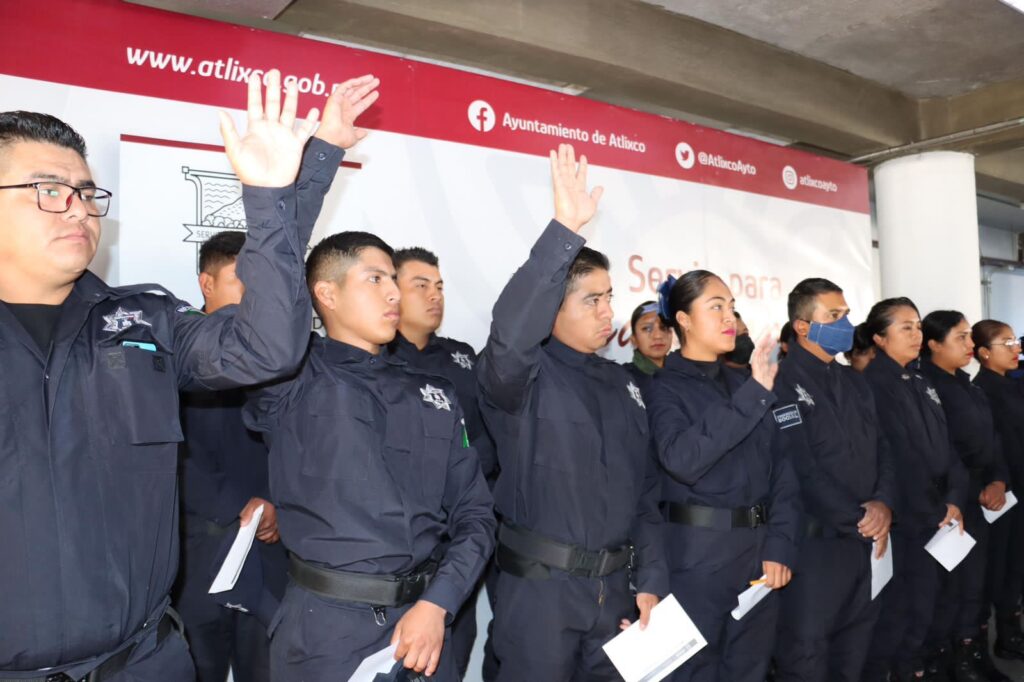 Desde Atlixco: Ariadna Ayala confirmó contratación de 19 policías