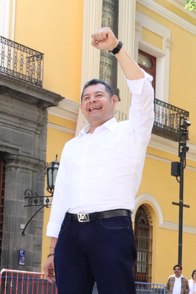 Vamos a construir una Puebla en paz con justicia y libertad, asegura Armenta