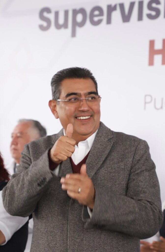 Sergio Salomón reconoce a AMLO por atención tras sismo