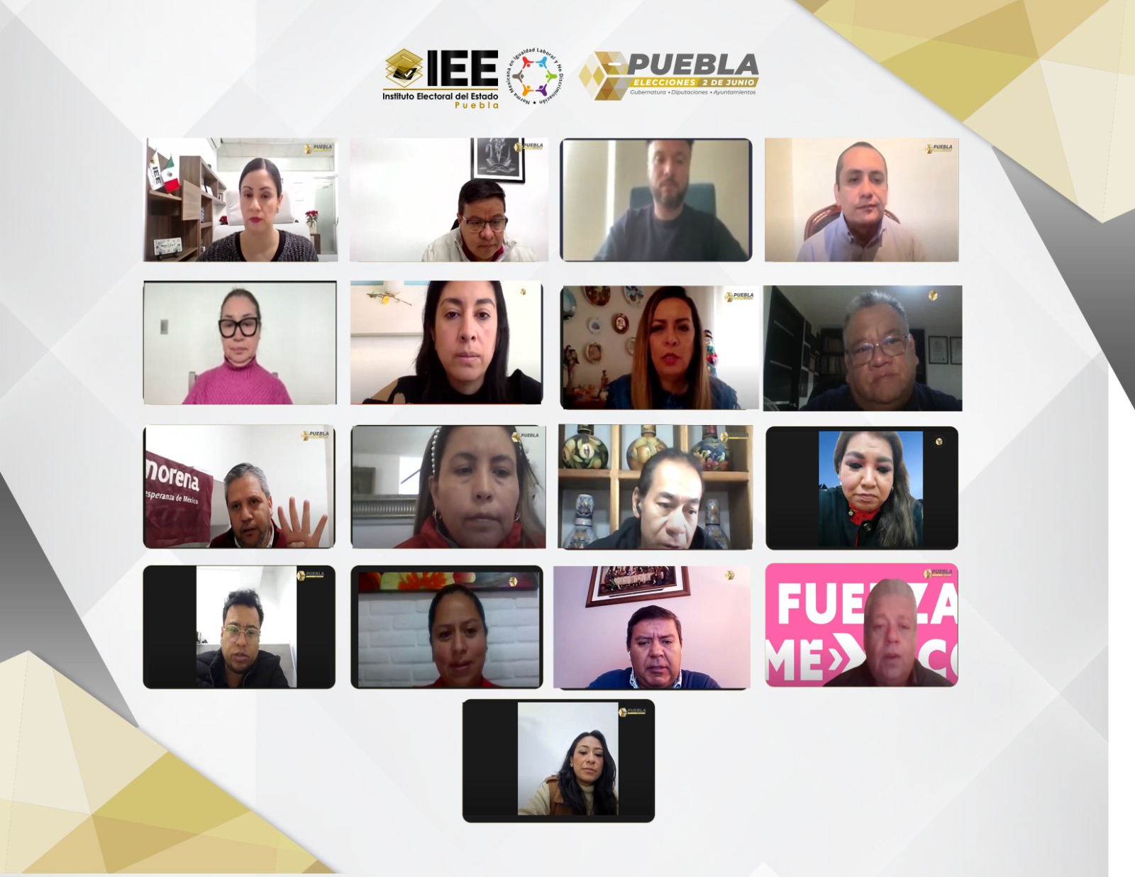 IEEP avala coalición opositora “Mejor Rumbo para Puebla”