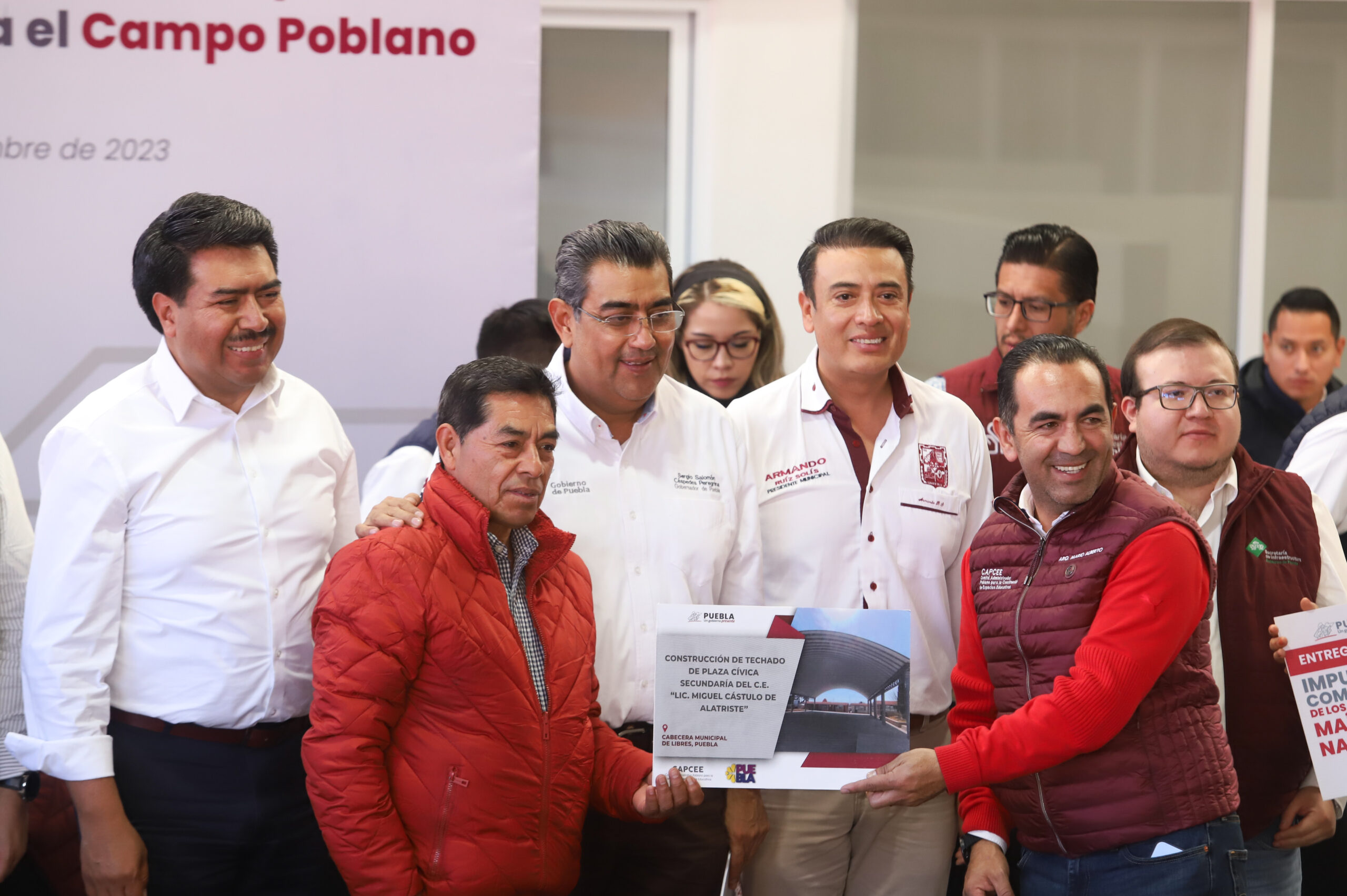 Con la sociedad e IP, gobierno de Puebla promueve inversiones, turismo y desarrollo para todos: Sergio Salomón