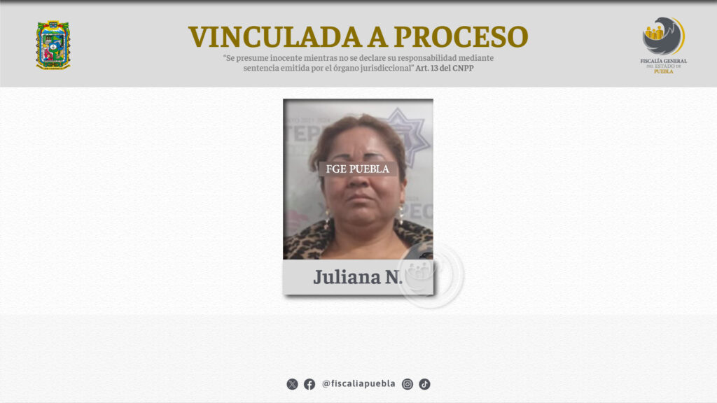 Vinculada a proceso por homicidio de un hombre en un bar de Xicotepec