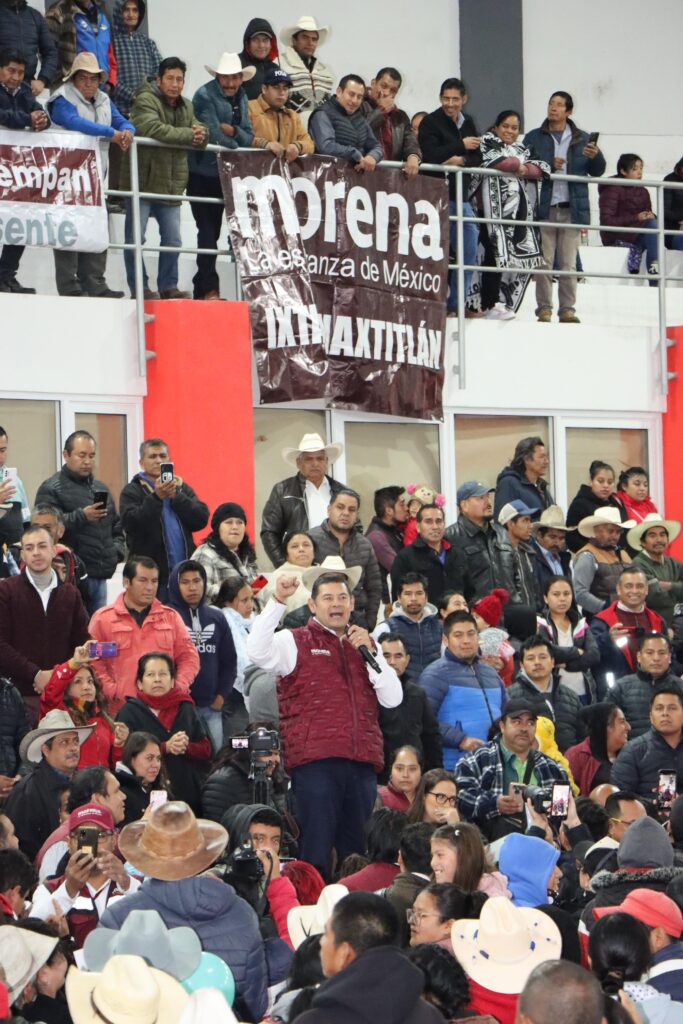Pobreza y marginación, los verdaderos enemigos del pueblo, asegura Alejandro Armenta