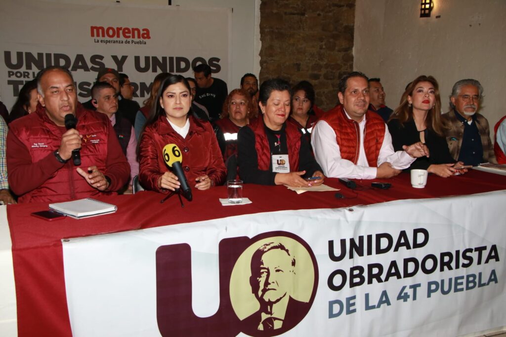 Video desde Puebla: Tenemos el derecho ganado como fundadores de Morena, aseguró Alejandro Carvajal